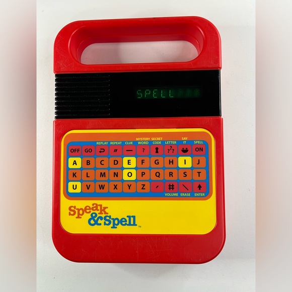 Speak & Spell By Kahootz 09624 Tested Spelling Toy Electronic Educational Game - Picture 2 of 8